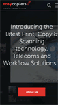 Mobile Screenshot of easycopiers.net