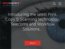 Tablet Screenshot of easycopiers.net